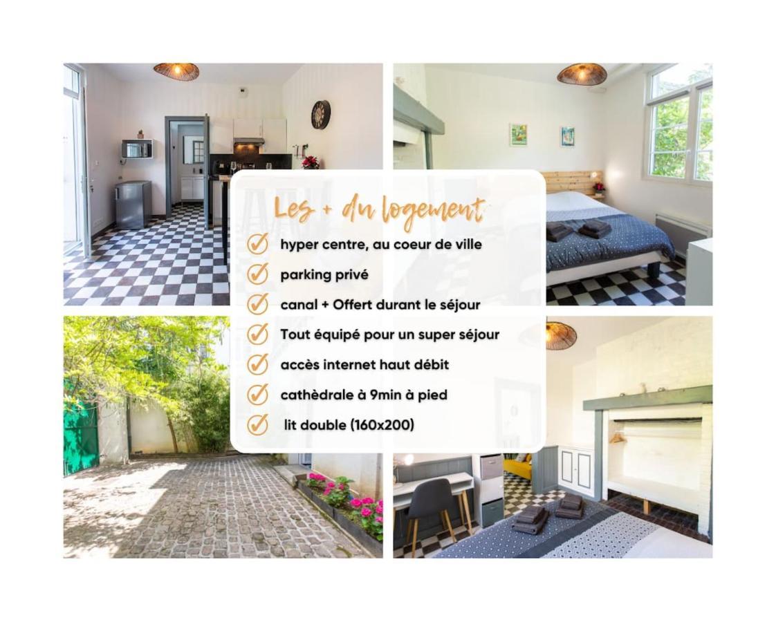 Apartment T2 Hyper Centre Avec *parking Prive Et Canal Plus* Amiens